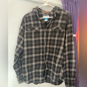 Gray Columbia Flannel